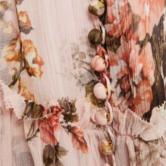 NWT 🌸 ZIMMERMANN Floral Mini Dress - Picture 12 of 14